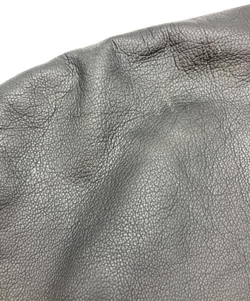 HARRY&MOORE（ハリー＆ムーア）HARRY&MOORE (ハリー＆ムーア) レザージャケット　イタリア製 ブラック サイズ:不明の古着・服飾アイテム