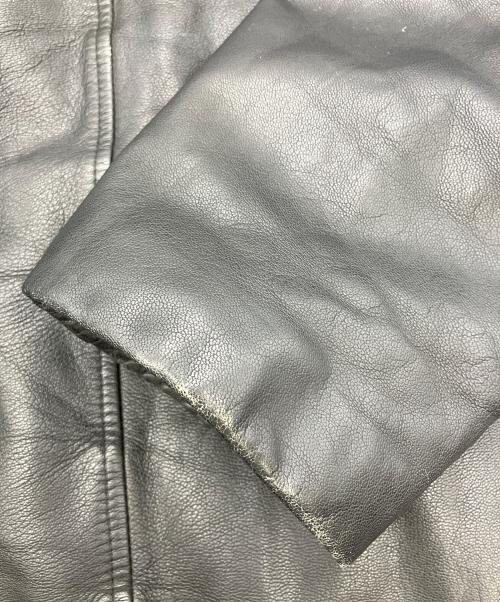 HARRY&MOORE（ハリー＆ムーア）HARRY&MOORE (ハリー＆ムーア) レザージャケット　イタリア製 ブラック サイズ:不明の古着・服飾アイテム