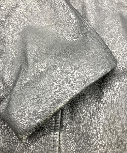 HARRY&MOORE（ハリー＆ムーア）HARRY&MOORE (ハリー＆ムーア) レザージャケット　イタリア製 ブラック サイズ:不明の古着・服飾アイテム