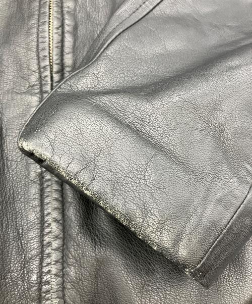 HARRY&MOORE（ハリー＆ムーア）HARRY&MOORE (ハリー＆ムーア) レザージャケット　イタリア製 ブラック サイズ:不明の古着・服飾アイテム