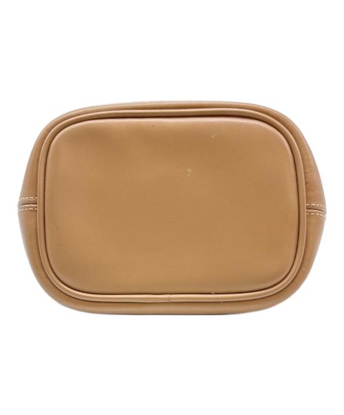 COACH（コーチ）COACH (コーチ) COACH　ハンナ バケット バッグ・ホース アンド キャリッジ　ハンドバッグ ベージュの古着・服飾アイテム