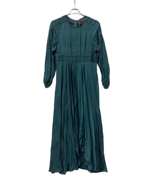 Room no.8（ルームエイト）Room no.8 (ルームエイト) 長袖ワンピース グリーン サイズ:SIZE 2 未使用品の古着・服飾アイテム