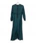 Room no.8 (ルームエイト) 長袖ワンピース グリーン サイズ:SIZE 2 未使用品：12000円