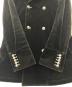 中古・古着 BURBERRY BLACK LABEL (バーバリーブラックレーベル) BURBERRY BLACK LABEL　ベロアナポレオンコート ブラック サイズ:Ｍ：20000円