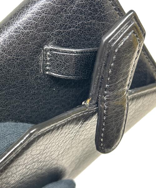 Vivienne Westwood（ヴィヴィアンウエストウッド）Vivienne Westwood (ヴィヴィアンウエストウッド) Vivienne Westwood 　3つ折り財布 ブラックの古着・服飾アイテム