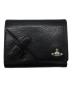 Vivienne Westwood（ヴィヴィアンウエストウッド）の古着「Vivienne Westwood 　3つ折り財布」｜ブラック