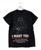 CHANGES×STAR WARSチェンジズ×スターウォーズ）の古着「半袖カットソー　コピーライト1996シングルステッチ 90sUSA製」｜ブラック