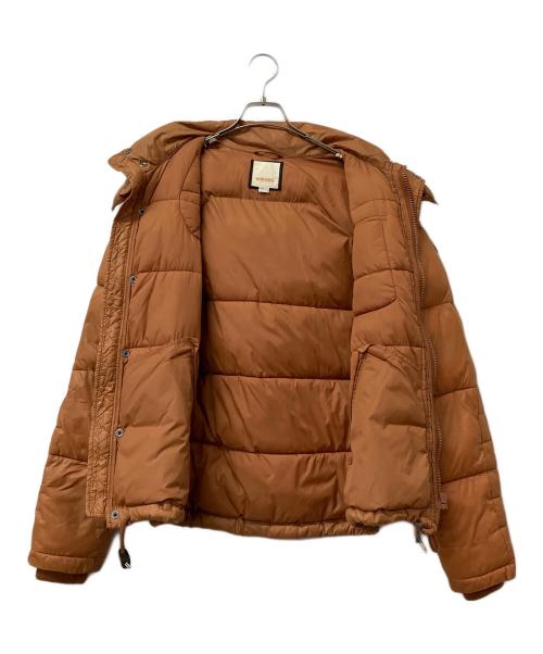 DIESEL（ディーゼル）DIESEL (ディーゼル) ダウンジャケット　メタルワッペン付 オレンジ サイズ:Sの古着・服飾アイテム