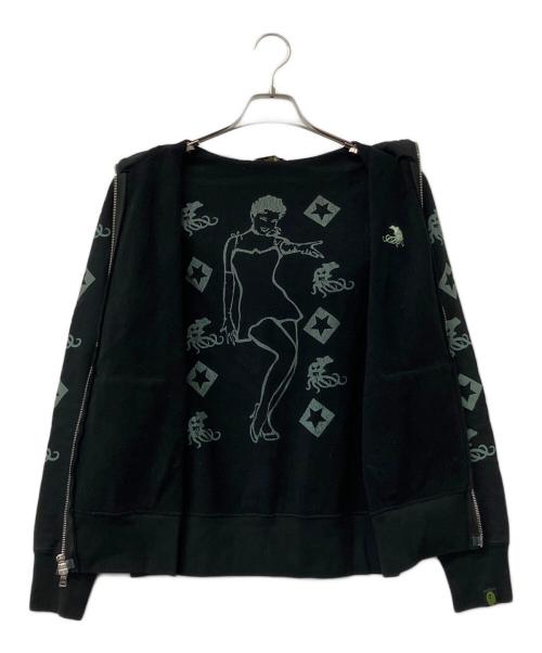 A BATHING APE（アベイシングエイプ）A BATHING APE (アベイシングエイプ) ジップアップパーカー ブラック サイズ:Sの古着・服飾アイテム