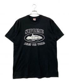 SUPREME×Corteiz（シュプリーム×コーテイズ）の古着「半袖カットソー　Ｒules The World Tee」｜ブラック