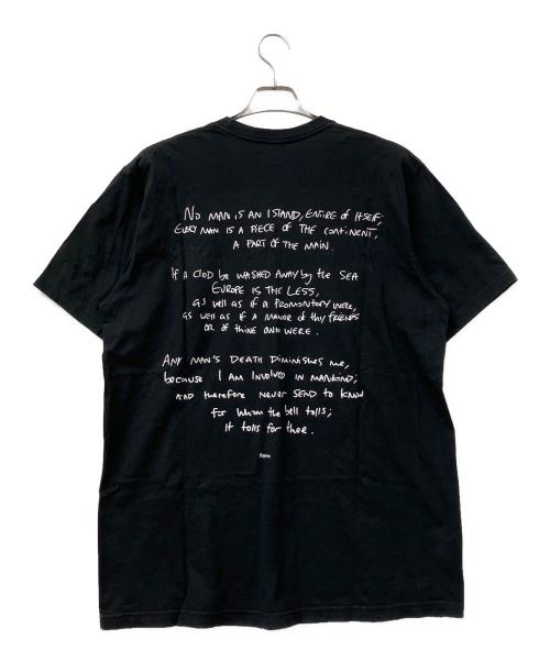 SUPREME（シュプリーム）SUPREME (シュプリーム) Corteiz (コーテイズ) 半袖カットソー　Ｒules The World Tee ブラック サイズ:Lの古着・服飾アイテム