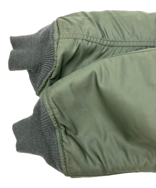 ALPHA（アルファ）ALPHA (アルファ) MA-1ジャケット　USAF 60s @ セージグリーン サイズ:Lの古着・服飾アイテム