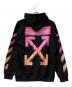 OFFWHITE (オフホワイト) MARKER SLIM HOODIE（マーカー プリント スウェット プルオーバーパーカー） ブラック サイズ:XL：22000円