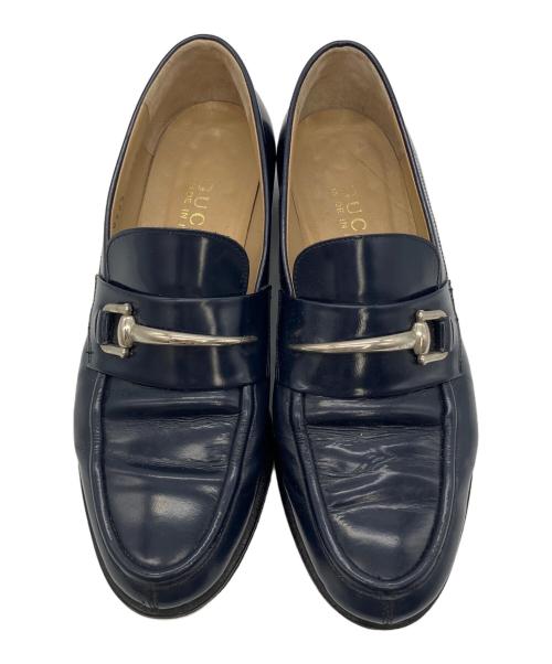 GUCCI（グッチ）GUCCI (グッチ) ローファー ブラック サイズ:6 1/2の古着・服飾アイテム
