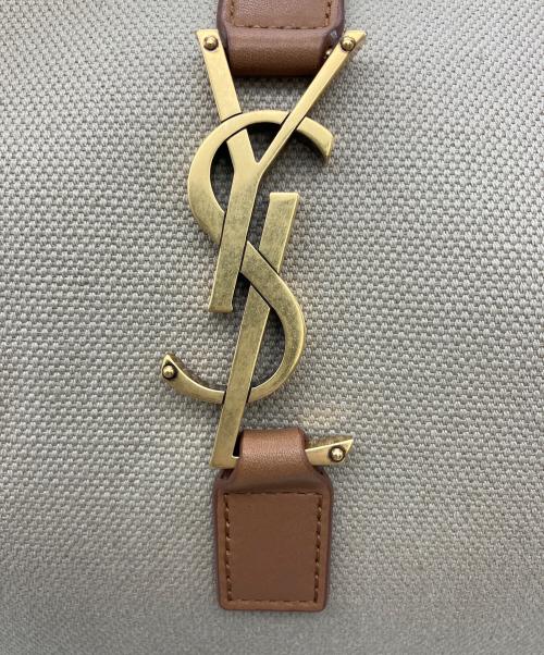 Yves Saint Laurent（イヴサンローラン）Yves Saint Laurent (イヴサンローラン) ショルダーバッグ ベージュ×ブラウンの古着・服飾アイテム