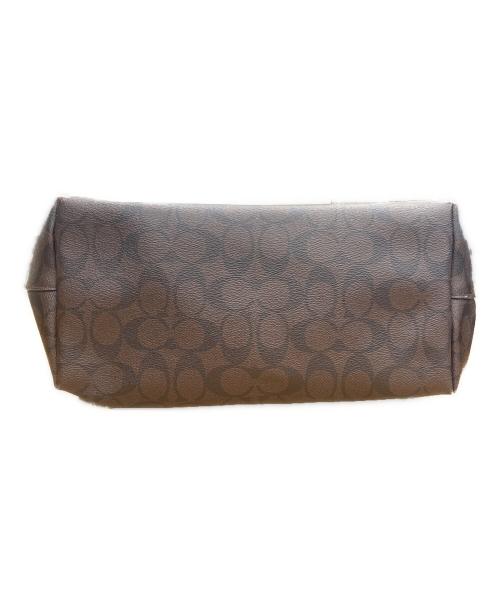 COACH（コーチ）COACH (コーチ) シグネチャー　COACH　トートバッグ ブラウンの古着・服飾アイテム
