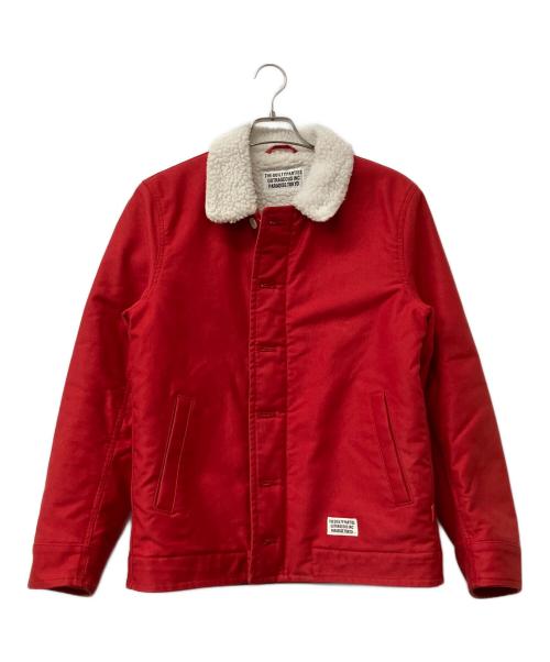 WACKO MARIA（ワコマリア）WACKO MARIA (ワコマリア) デッキジャケット レッド サイズ:Lの古着・服飾アイテム