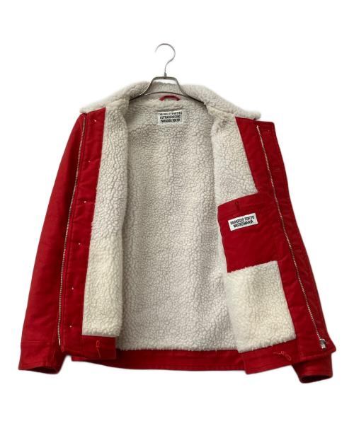 WACKO MARIA（ワコマリア）WACKO MARIA (ワコマリア) デッキジャケット レッド サイズ:Lの古着・服飾アイテム