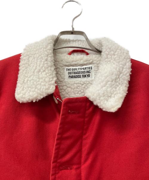 WACKO MARIA（ワコマリア）WACKO MARIA (ワコマリア) デッキジャケット レッド サイズ:Lの古着・服飾アイテム