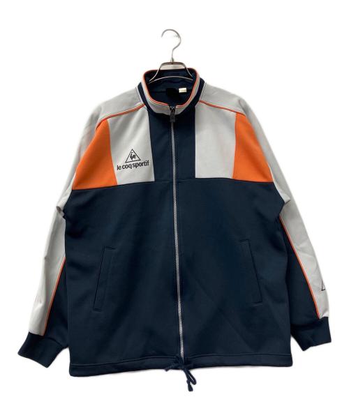le coq sportif（ルコックスポルティフ）le coq sportif (ルコックスポルティフ) トラックジャケット　ピンテージ ネイビー×ホワイト サイズ:Mの古着・服飾アイテム