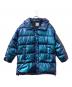 GAP（ギャップ）の古着「ミッドダウンジャケット」｜メタリックブルー