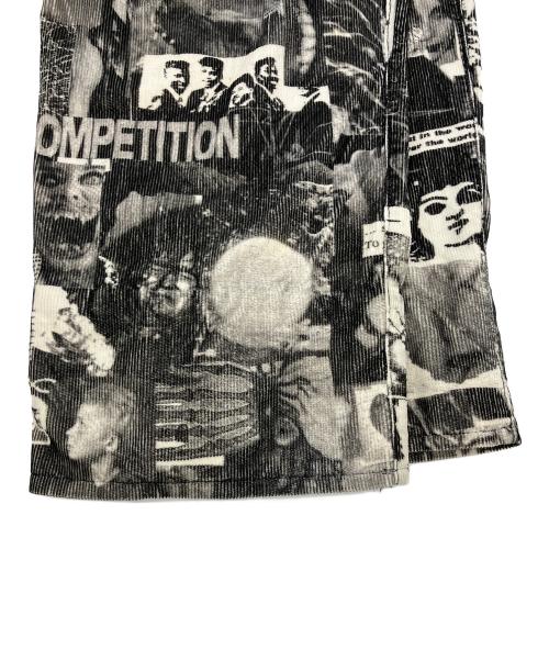 SUPREME（シュプリーム）SUPREME (シュプリーム) ロングパンツ 18SS Vibrations Corduroy Pants ブラック×ホワイト サイズ:34の古着・服飾アイテム