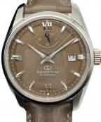 ORIENT STARオリエントスター）の古着「腕時計 コンテンポラリーデイト」｜ブラウン