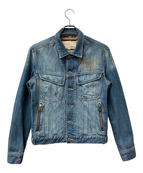 AVIREX（アヴィレックス）AVIREX (アヴィレックス) ジャケット デニムジャケット ブルー サイズ:Mの古着・服飾アイテム