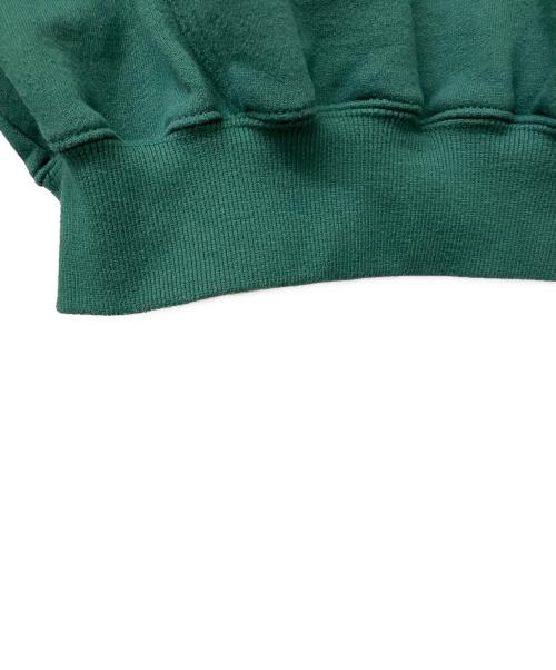 AVIREX（アヴィレックス）AVIREX (アヴィレックス) プルオーバーパーカー RECORD DESIGN SWEAT PULLOVER PARKA グリーン サイズ:Mの古着・服飾アイテム