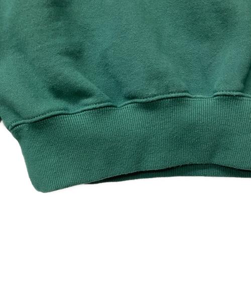 AVIREX（アヴィレックス）AVIREX (アヴィレックス) プルオーバーパーカー RECORD DESIGN SWEAT PULLOVER PARKA グリーン サイズ:Mの古着・服飾アイテム