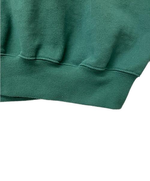 AVIREX（アヴィレックス）AVIREX (アヴィレックス) プルオーバーパーカー RECORD DESIGN SWEAT PULLOVER PARKA グリーン サイズ:Mの古着・服飾アイテム
