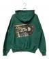 AVIREX (アヴィレックス) プルオーバーパーカー RECORD DESIGN SWEAT PULLOVER PARKA グリーン サイズ:M：5000円