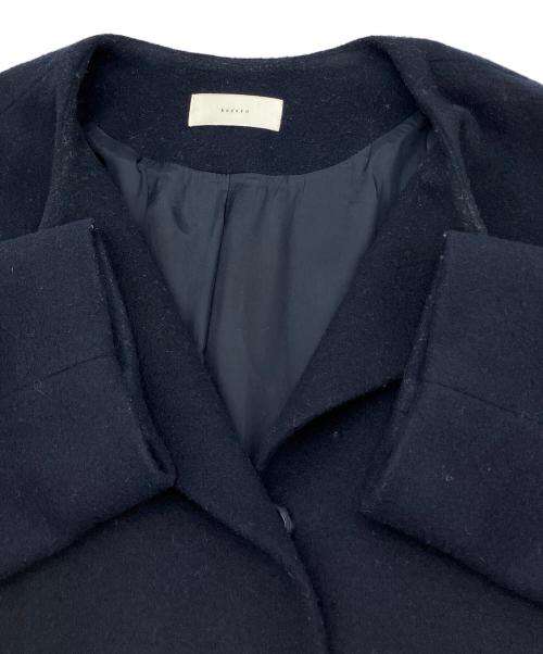 KAGURE（カグレ）KAGURE (カグレ) コート ウールAラインコート ネイビー サイズ:Freeの古着・服飾アイテム