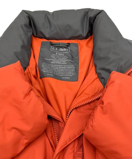 L.L.Bean（エルエルビーン）L.L.Bean (エルエルビーン) ジャケット ダウンジャケット レッド×グレー サイズ:S REGの古着・服飾アイテム
