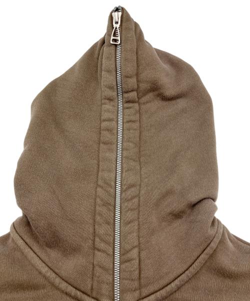 NIKE JORDAN（ナイキ ジョーダン）NIKE JORDAN (ナイキ ジョーダン) Travis Scott (トラヴィススコット) ジップパーカー Fullzip Hoodie ブラウン サイズ:Mの古着・服飾アイテム