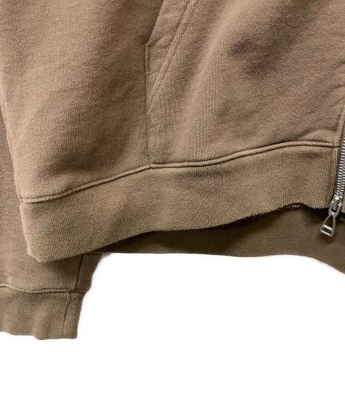 NIKE JORDAN（ナイキ ジョーダン）NIKE JORDAN (ナイキ ジョーダン) Travis Scott (トラヴィススコット) ジップパーカー Fullzip Hoodie ブラウン サイズ:Mの古着・服飾アイテム