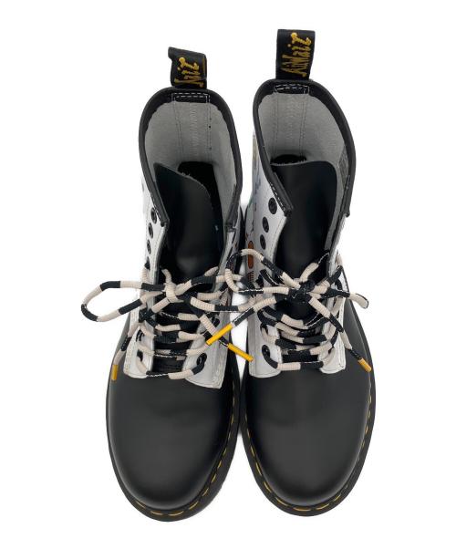 Dr.Martens（ドクターマーチン）Dr.Martens (ドクターマーチン) WEDNESDAY HOLMES (ウェンズデー・ホームズ) 8ホールブーツ ホワイト サイズ:SIZE 26cmの古着・服飾アイテム