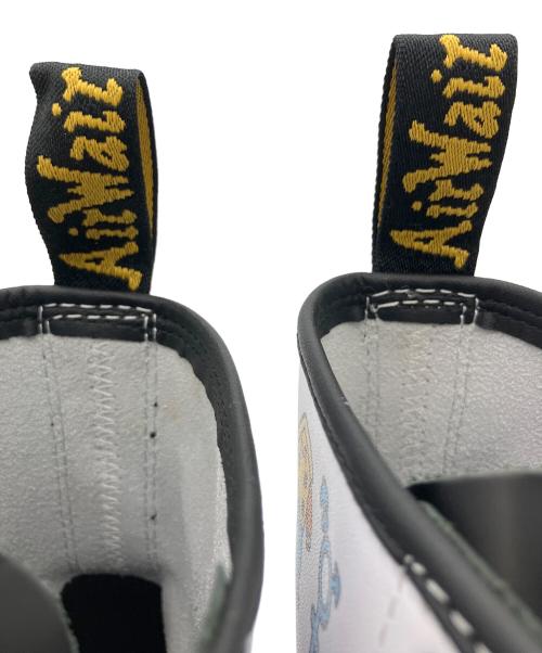 Dr.Martens（ドクターマーチン）Dr.Martens (ドクターマーチン) WEDNESDAY HOLMES (ウェンズデー・ホームズ) 8ホールブーツ ホワイト サイズ:SIZE 26cmの古着・服飾アイテム