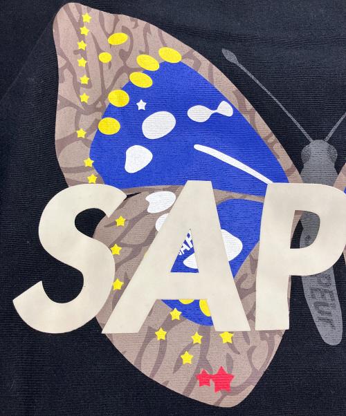 SAPEur（サプール）SAPEur (サプール) パーカー ブラック サイズ:LARGEの古着・服飾アイテム