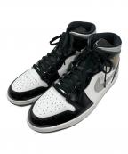 NIKEナイキ）の古着「ハイカットスニーカー AIR JORDAN 1 MID SE」｜ブラック