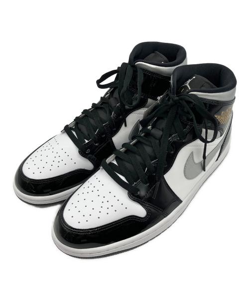 NIKE（ナイキ）NIKE (ナイキ) ハイカットスニーカー AIR JORDAN 1 MID SE ブラック サイズ:cm 29の古着・服飾アイテム