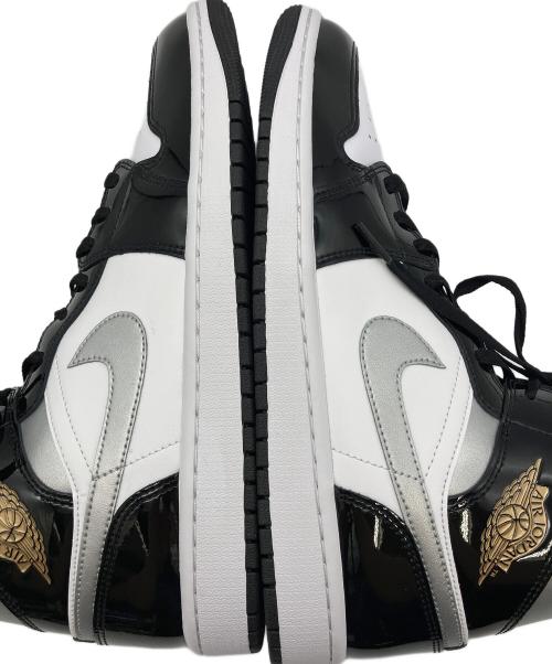 NIKE（ナイキ）NIKE (ナイキ) ハイカットスニーカー AIR JORDAN 1 MID SE ブラック サイズ:cm 29の古着・服飾アイテム