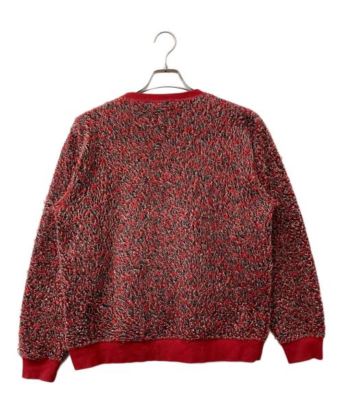 Hysteric Glamour（ヒステリックグラマー）Hysteric Glamour (ヒステリックグラマー) 厚手ニット METAL LOGO刺繍 プルオーバー レッド サイズ:Mの古着・服飾アイテム
