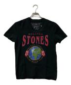 ROLLING STONESローリングストーンズ）の古着「半袖カットソー」｜ブラック