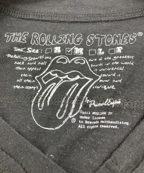 ROLLING STONES（ローリングストーンズ）ROLLING STONES (ローリングストーンズ) 半袖カットソー ブラック サイズ:Mの古着・服飾アイテム