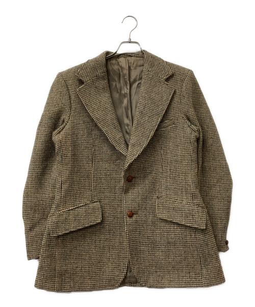 Harris Tweed（ハリスツイード）Harris Tweed (ハリスツイード) Dunn & Co. (デュンアンドシーオー) テーラードジャケット グリーン サイズ:不明の古着・服飾アイテム
