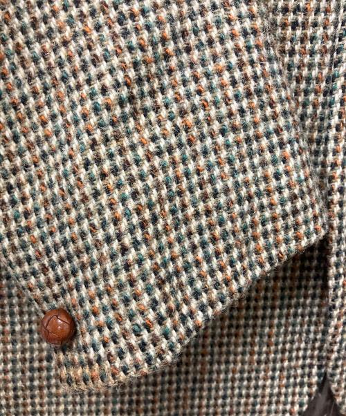 Harris Tweed（ハリスツイード）Harris Tweed (ハリスツイード) Dunn & Co. (デュンアンドシーオー) テーラードジャケット グリーン サイズ:不明の古着・服飾アイテム