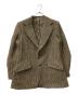 Harris Tweed（ハリスツイード）の古着「テーラードジャケット」｜グリーン