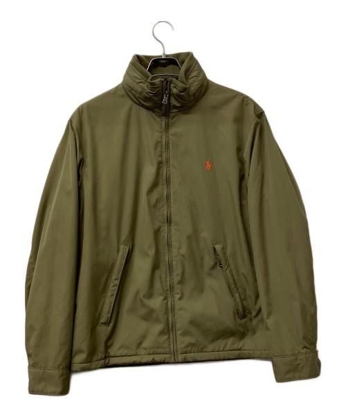 POLO RALPH LAUREN（ポロ・ラルフローレン）POLO RALPH LAUREN (ポロ・ラルフローレン) ブルゾン グリーン サイズ:Mの古着・服飾アイテム