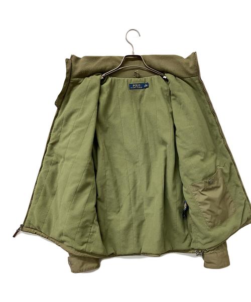 POLO RALPH LAUREN（ポロ・ラルフローレン）POLO RALPH LAUREN (ポロ・ラルフローレン) ブルゾン グリーン サイズ:Mの古着・服飾アイテム
